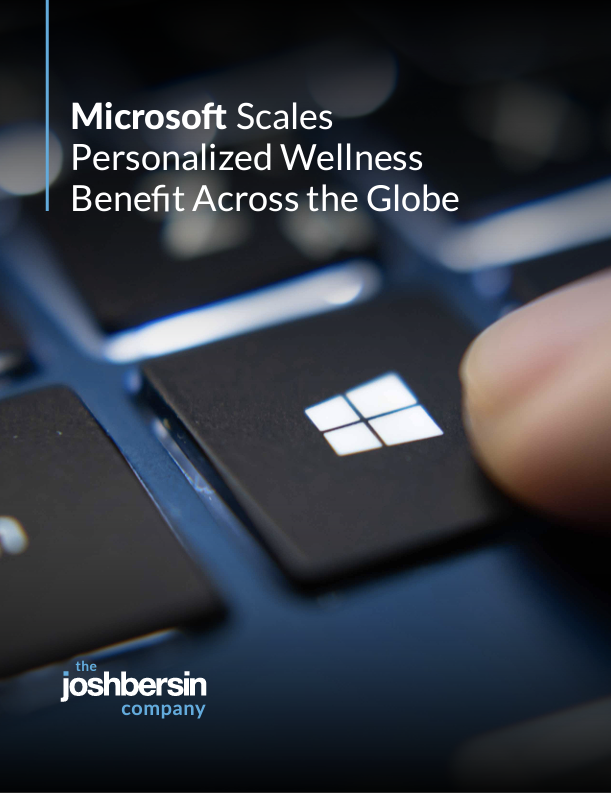 Microsoft scales personalized wellness benefit across the globe Case
